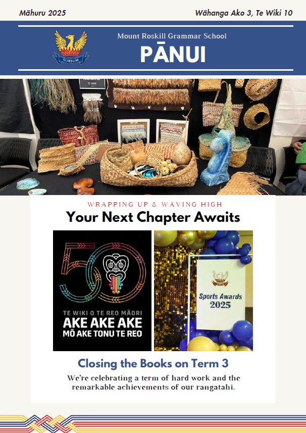 2025 Term 3, Week 10 Newsletter